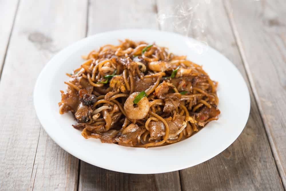 plate of kway teow mee
