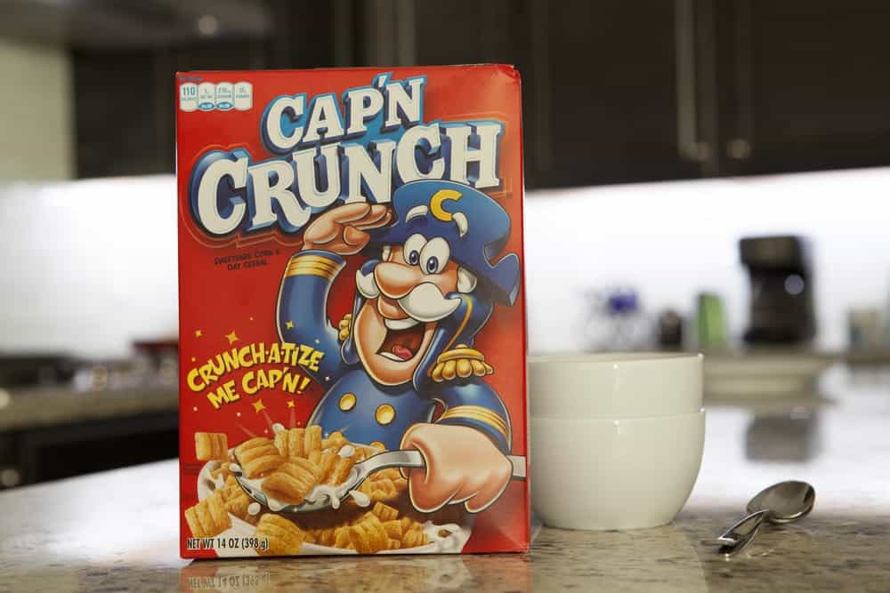 cereal box