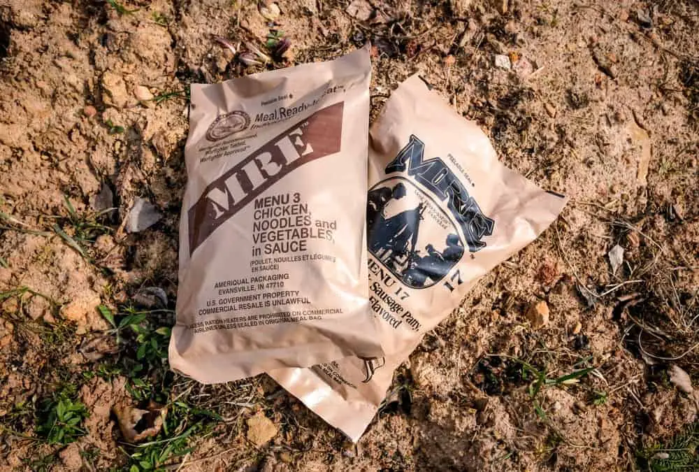 dehydrated meals - instant camping food