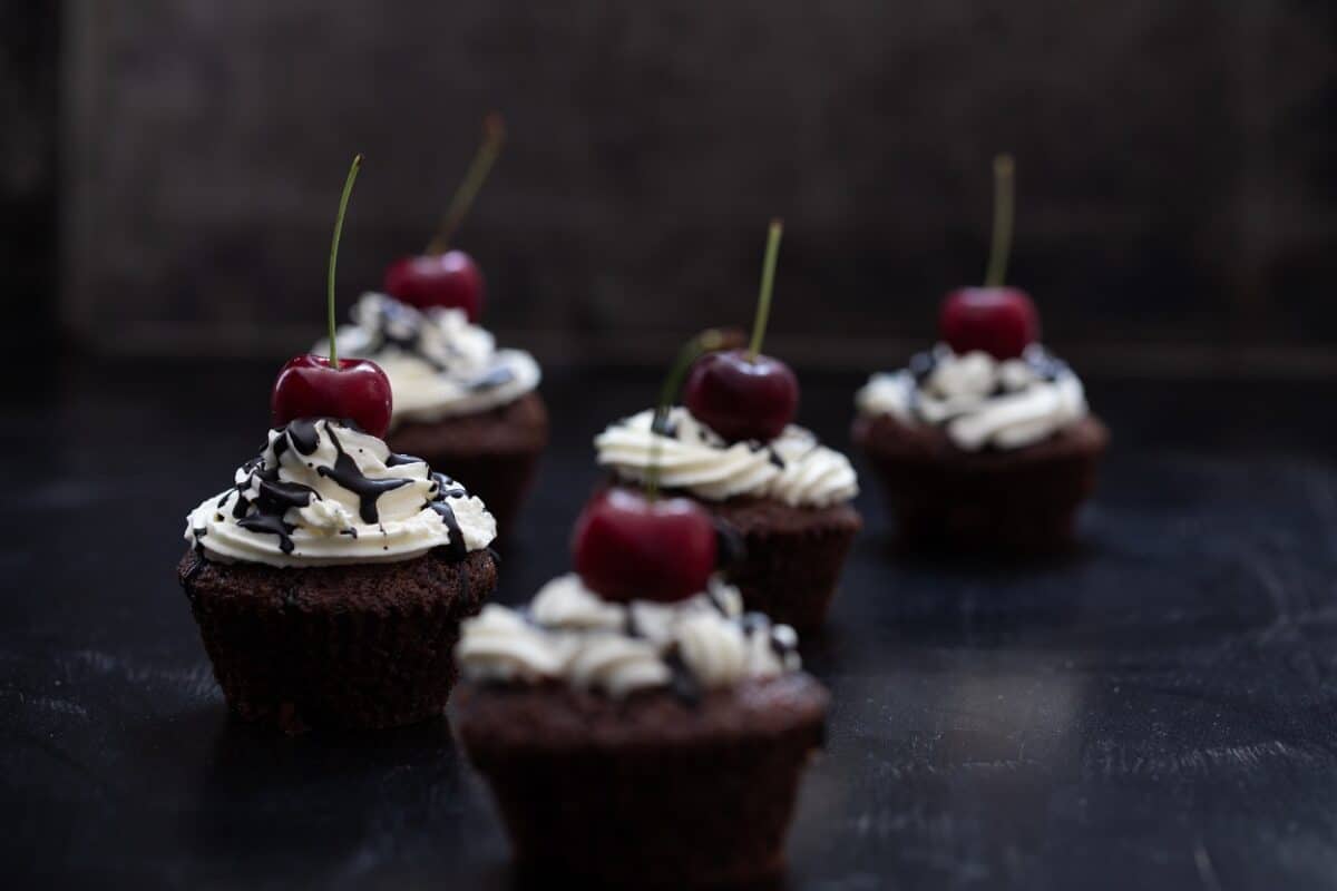 How to Make Black Forest Cupcakes at Home