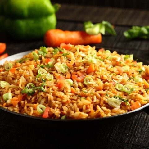 4 Indian Fried Rice Recipes - Chicken, Vegetable & More!