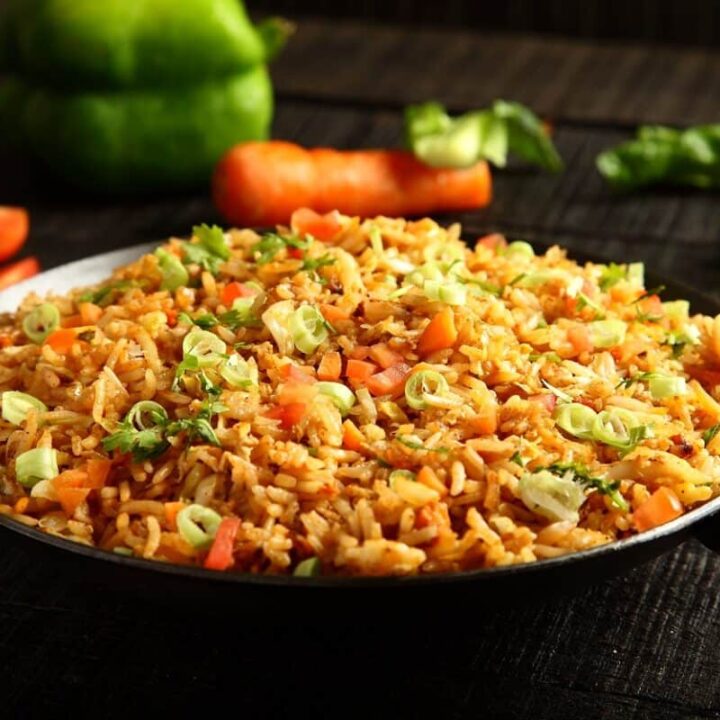 4 Indian Fried Rice Recipes Chicken, Vegetable & More!