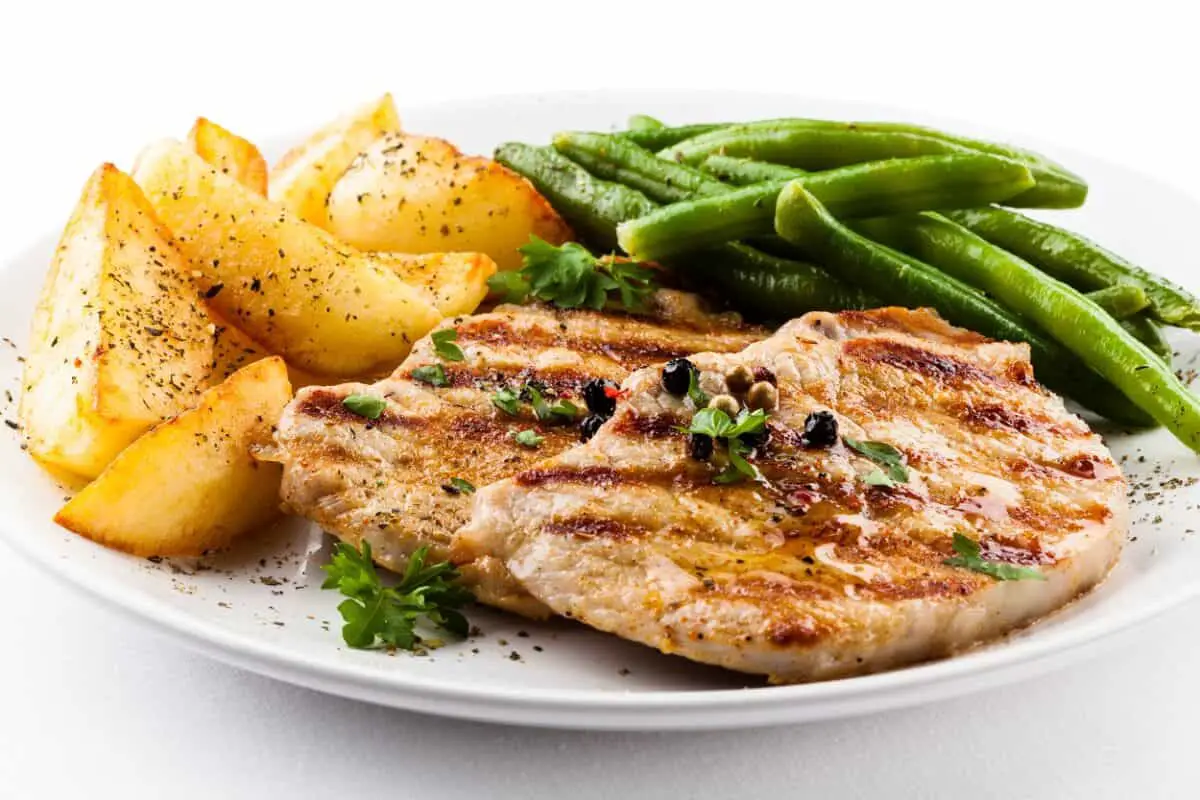 Pork Chops with Vegetables