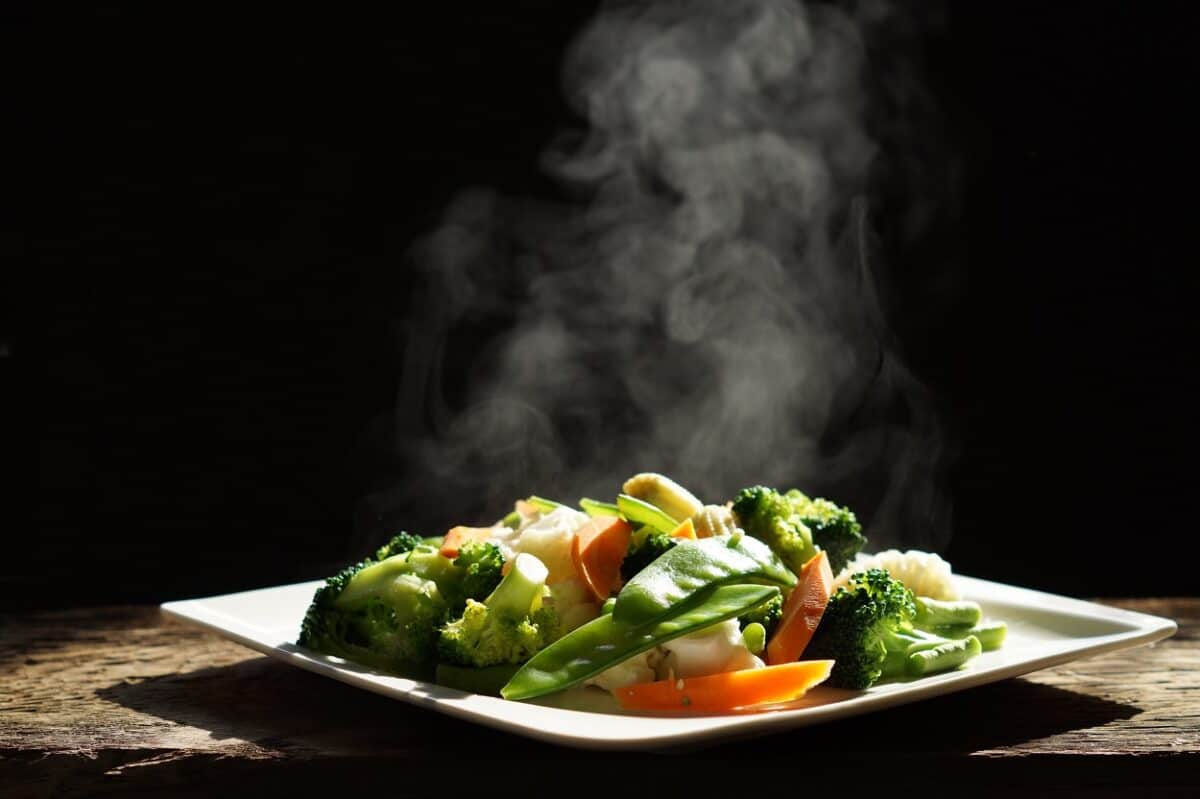 Steamed Vegetables Without Using Steamer