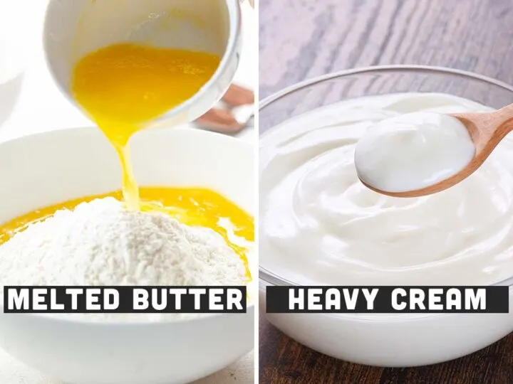 Heavy Cream and Butter Used as Egg Substitute