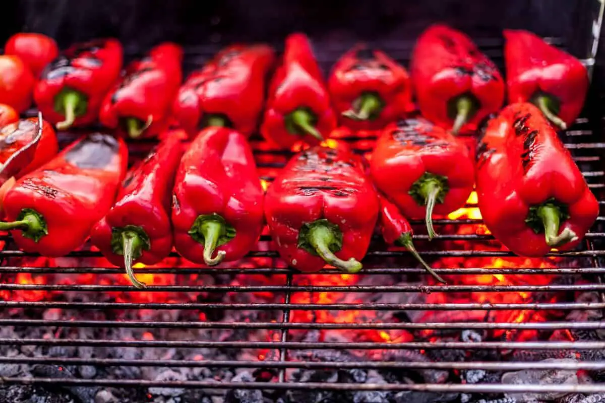 How to Roast Peppers on the Grill
