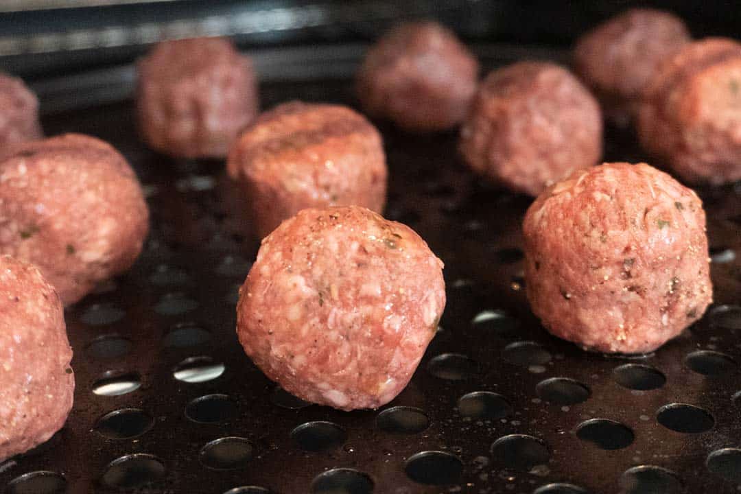 Cooking Meatballs in The Oven