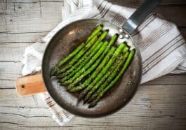 Asparagus in a Pan