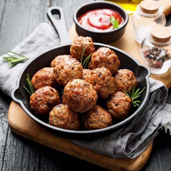sauerbraten meatballs without gingersnap