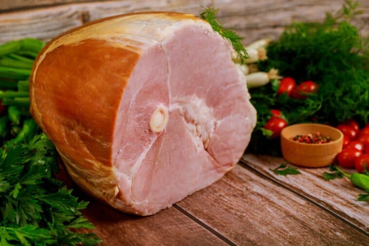 how to cut through a ham bone