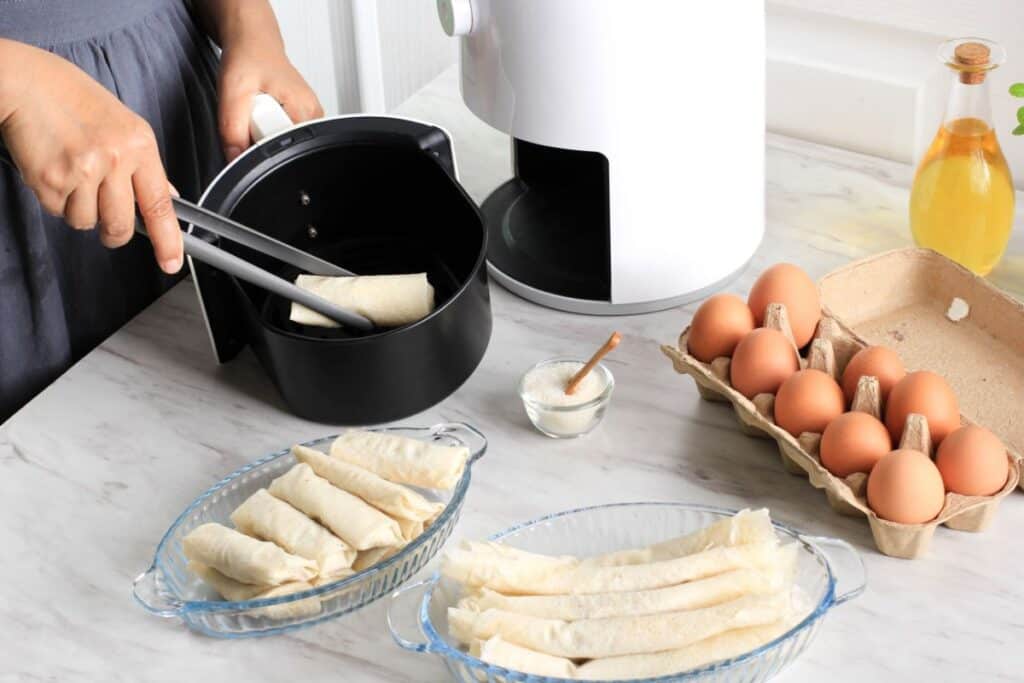 How Long To Air Fry Egg Rolls