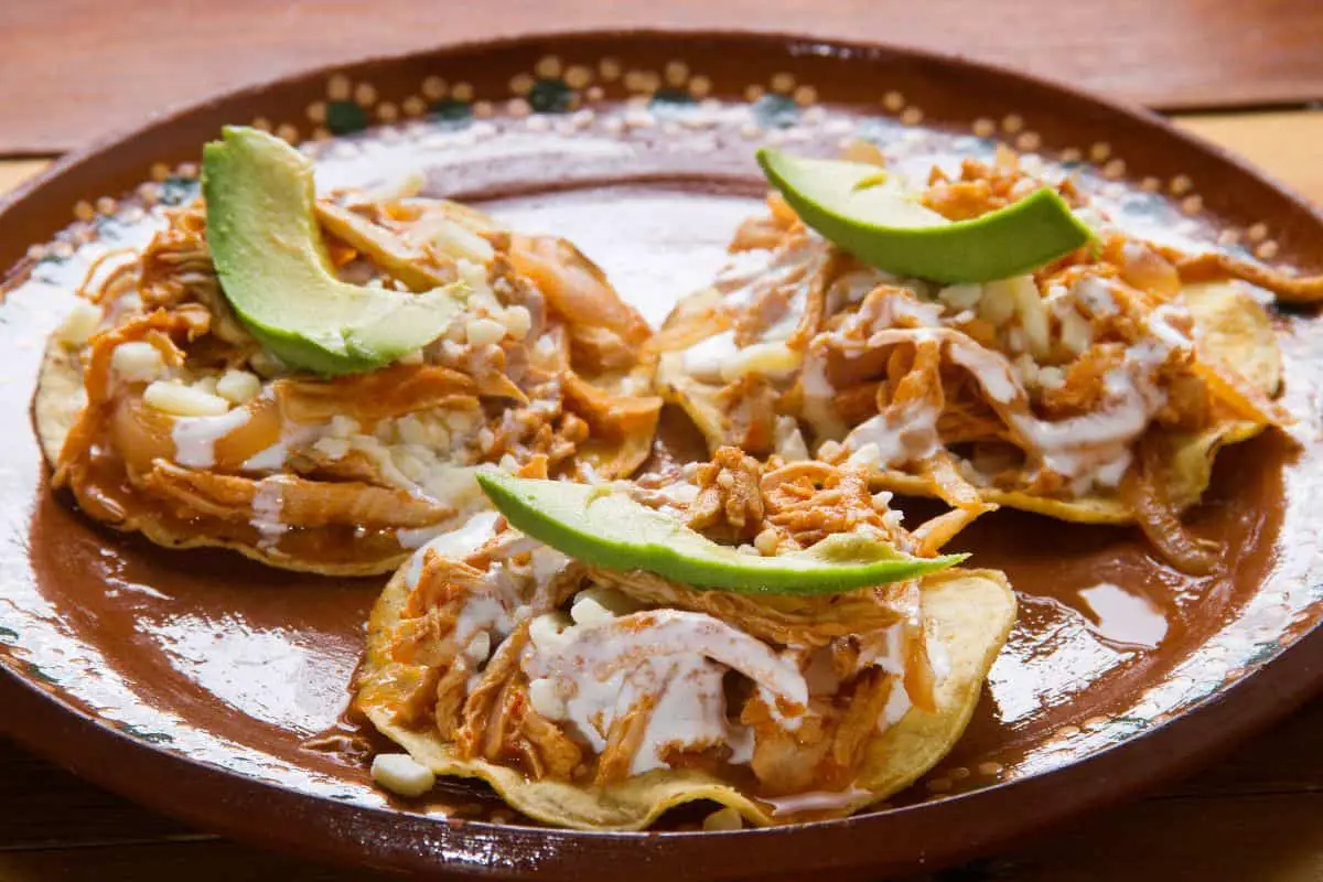 Tostada tinga