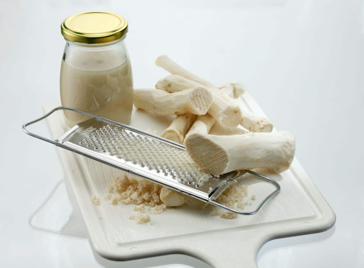 grated horseradish