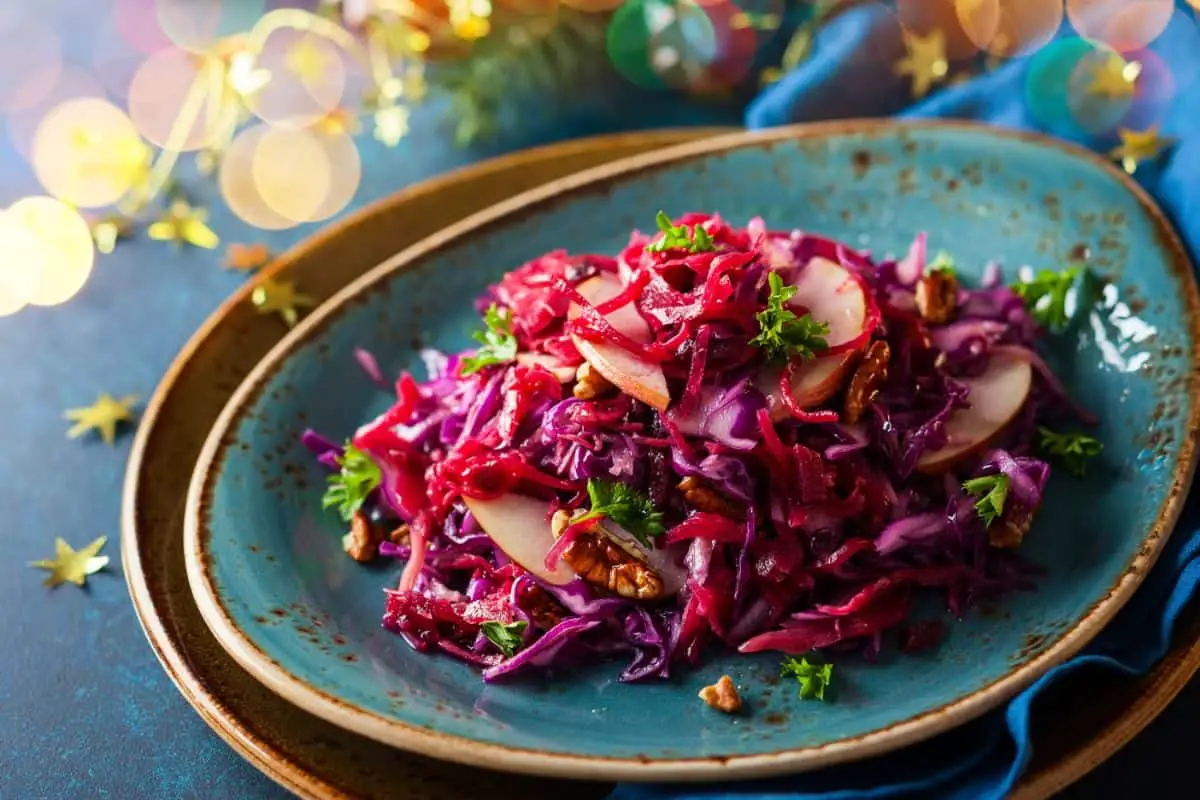 red cabbage salad