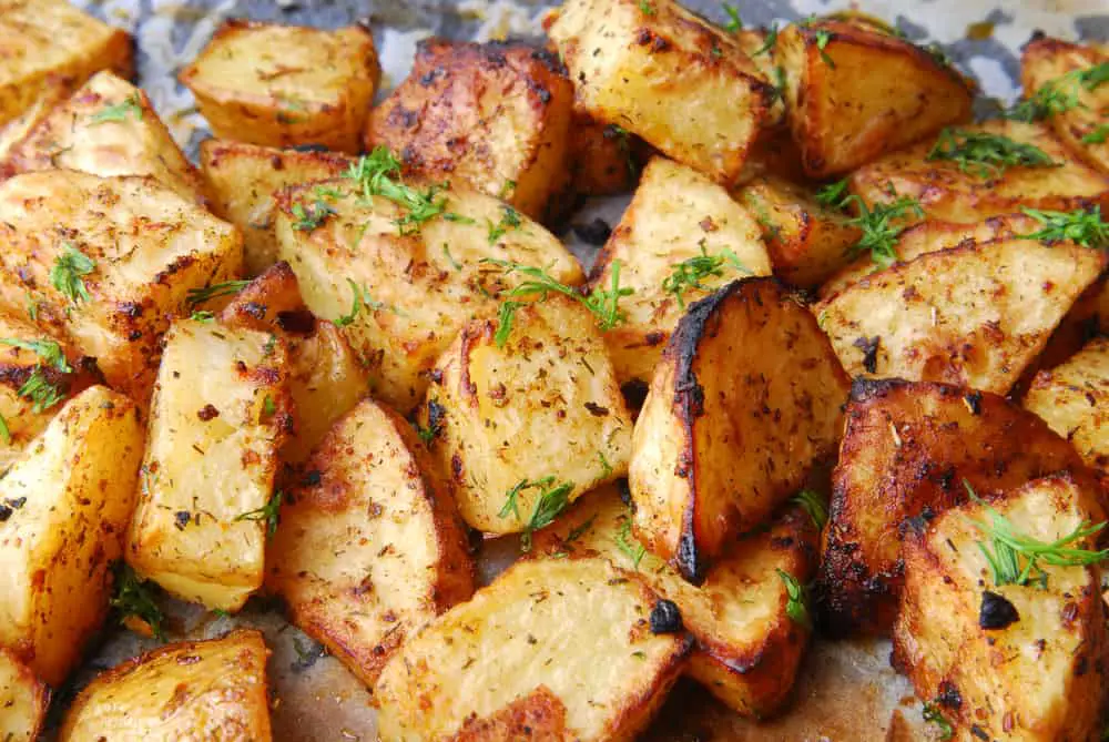 roast potatoes without boiling