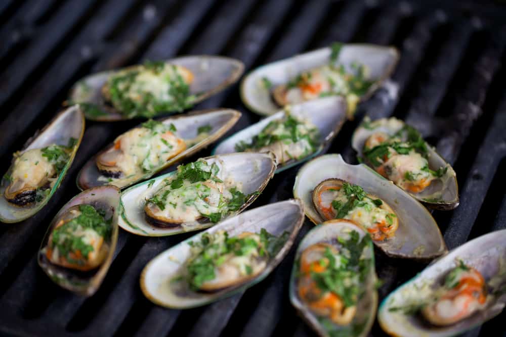 grill mussels