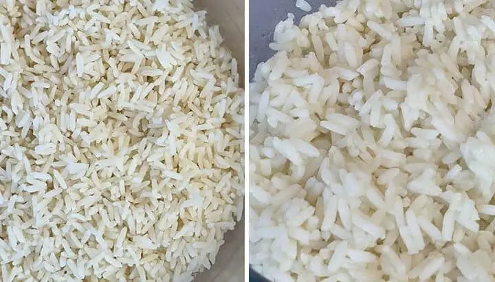 Wet Rice Versus Mushy Rice